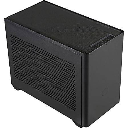 Line Cooler Master MasterBox MCB-NR200-KNNN-S00 Computer Case - Black - Mesh, Plastic, Steel - 4x Bay - MCBNR200KNNNS00