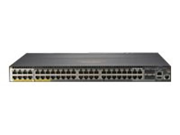 HPE Aruba 2930M 40G 8 HPE Smart Rate PoE+ 1-slot Switch - Switch - L3 - managed - 36x 10/100/1000 (PoE+) + 4x combo 10/100/1000Bas - JL323A