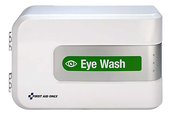 First Aid Only Smart Compliance Complete Emergency Eye Wash Station, White