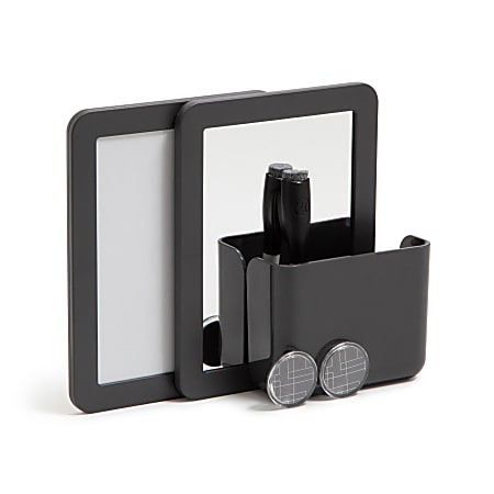 U Brands® Magnetic Locker Accessory Kit, Gray, Kit Of 6 Pieces