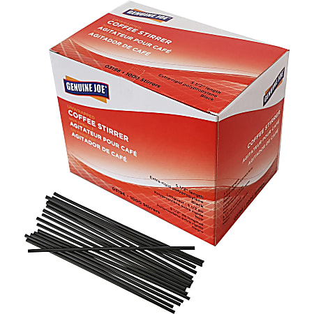 Genuine Joe Plastic Stirrers - 5.5 Genuine Joe Plastic Stirrers - 5.5