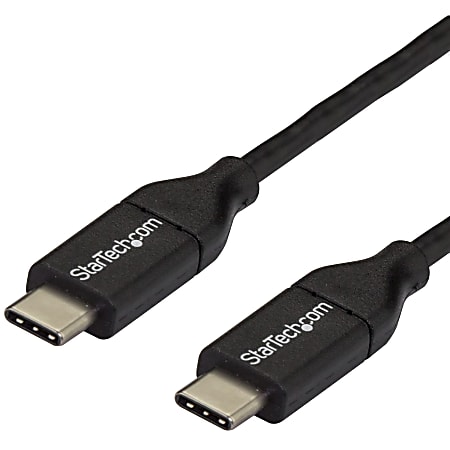 StarTech.com 3m 10ft USB C to USB C Cable - Black