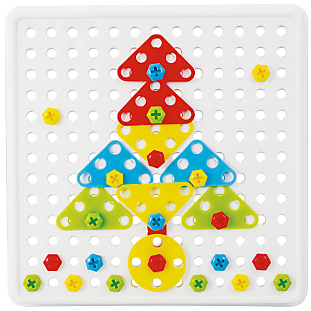 Miniland Educational 180 Piece Mosaic Art Set - ODP Business Solutions