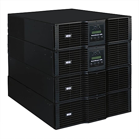 Tripp Lite UPS Smart Online 16000VA 14400W Rackmount 16kVA 208/240V USB DB9 Manual Bypass Hot Swap 12U - 12U Rack/Tower