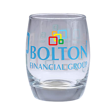 Custom Full-Color Whiskey Glass, 6 Oz