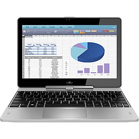 HP EliteBook Revolve 810 G3 11.6" Touchscreen LCD 2 in 1 Netbook - Intel Core i5 (5th Gen) i5-5200U Dual-core (2 Core) 2.20 GHz - 4 GB DDR3L SDRAM - 128 GB SSD - Windows 8.1 Pro 64-bit (English) - 1366 x 768 - Convertible