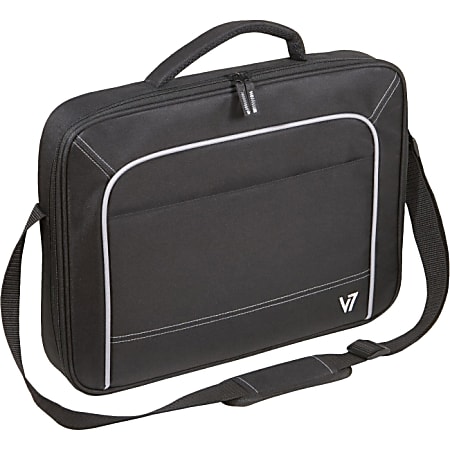 V7 Vantage Front Loader for 16" Notebook - Black