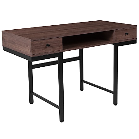 Flash Furniture Bartlett 48"W Computer Desk, Dark Ash