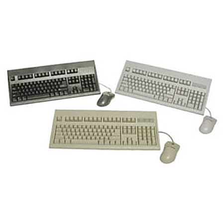 Keytronic E03601 Keyboard and Optical Mouse