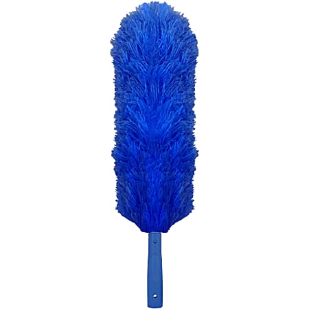 Ettore Microswipe Microfiber Duster - MicroFiber Bristle - 1 Each - Blue Ettore Microswipe Microfiber Duster - MicroFiber Bristle - 1 Each - Blue