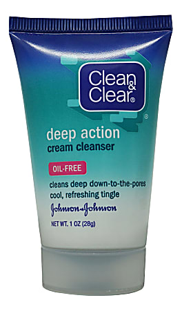 Clean & Clear Morning Burst Oil-Free Facial Cleanser, 1.44 Oz