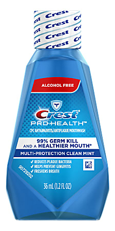 Crest® Pro Health Mouthwash, 1.76 Oz 