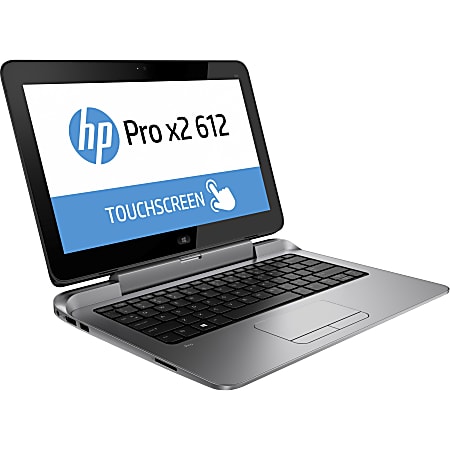 HP Pro x2 612 G1 Tablet - 12.5" - 4 GB DDR3L SDRAM - Intel Core i3 (4th Gen) i3-4012Y Dual-core (2 Core) 1.50 GHz - 64 GB SSD - Windows 8.1 64-bit - 1920 x 1080 - In-plane Switching (IPS) Technology