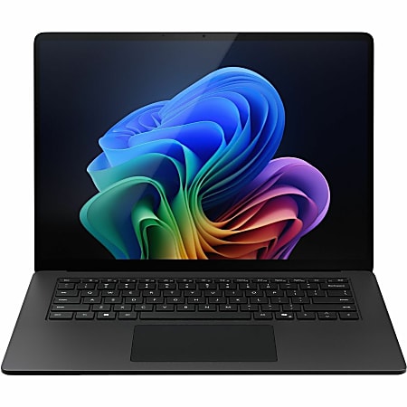 Microsoft Surface Laptop 7 15" Touchscreen Copilot+ PC Notebook, 120 Hz, Intel Core Ultra 7 266V, 16 GB, 256 GB SSD, Win 11 Pro, Black