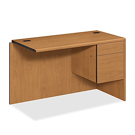 HON® 10700 Prestigious 48"W Box/File Right Desk Return, Harvest Cherry