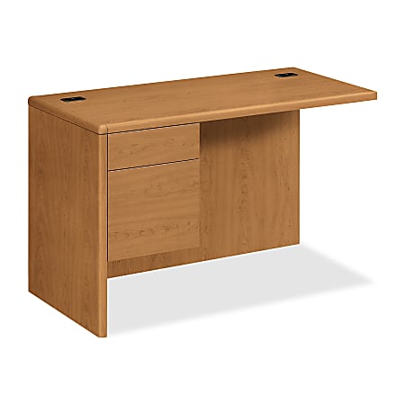 HON® 10700 Prestigious 48"W Box/File Left Desk Return, Harvest Cherry