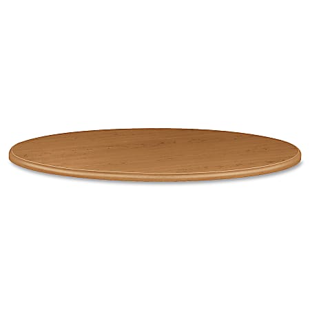 HON® Round Conference Table Top, 42"D, Harvest