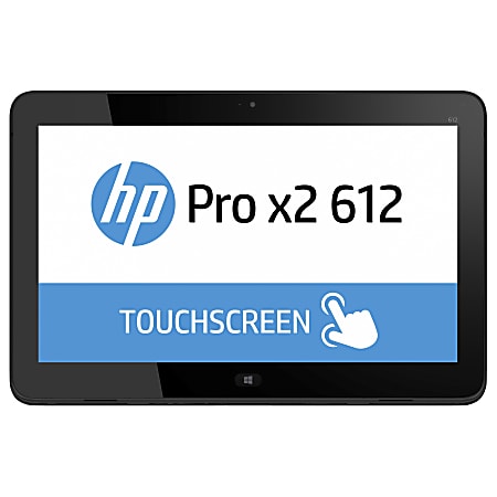 HP Pro x2 612 G1 Tablet - 12.5" - 8 GB DDR3L SDRAM - Intel Core i5 (4th Gen) i5-4302Y Dual-core (2 Core) 1.60 GHz - 256 GB SSD - Windows 8.1 Pro 64-bit - 1920 x 1080 - In-plane Switching (IPS) Technology