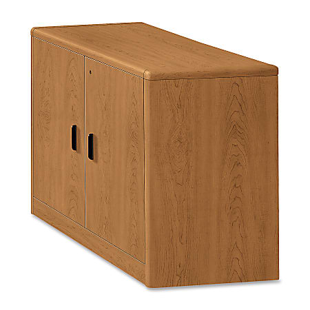 HON® 10700 Series™ Storage Cabinet With Doors, Harvest Cherry