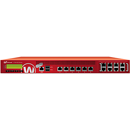 WatchGuard XTM 850 Network Security Appliance - 14 Port - Gigabit Ethernet - 14 x RJ-45 - Rack-mountable