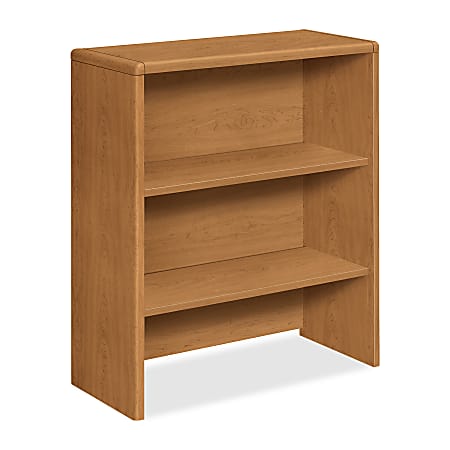 HON® 10700 Series™ Prestigious Laminate Bookcase Hutch, Harvest Cherry