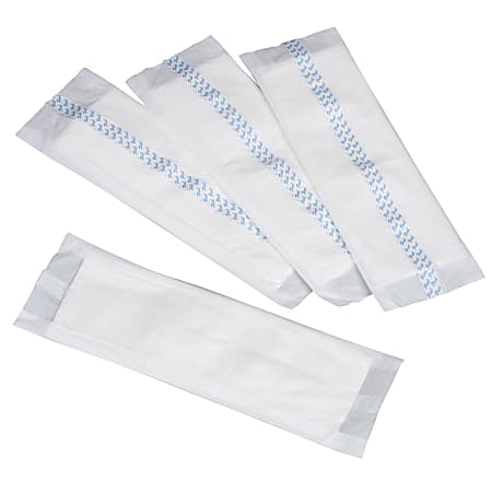 DMI® Stress Protectors Disposable Liners, One Size, White, 25 Liners Per Pack, Case Of 8 Packs