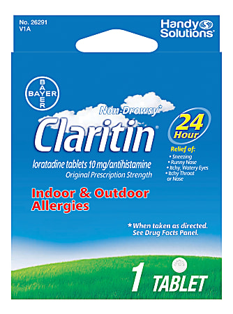 Claritin Allergy Relief Medicine, Single Dose, 10mg