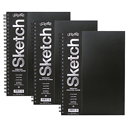 Office Depot Brand Kids Sketchbook 9 x 12 White - Office Depot