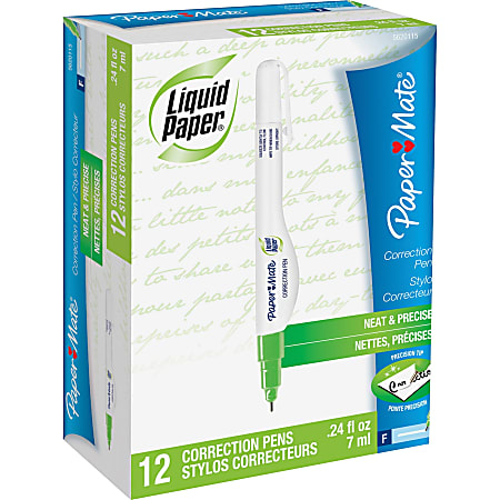 Paper Mate Liquid Paper All-purpose Correction Pen -