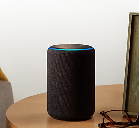 Amazon Echo Plus 2nd Generation Smart Speaker Charcoal - Office Depot