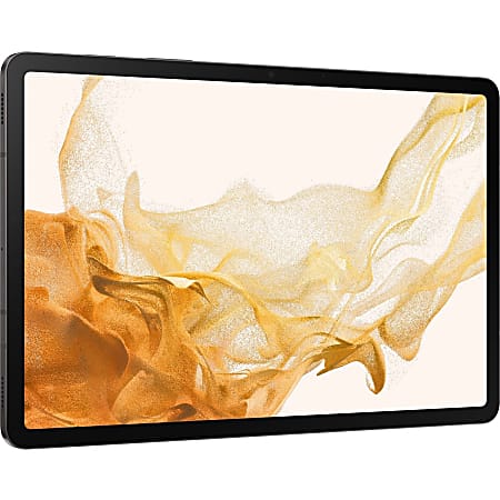 Samsung Galaxy Tab S8 Tablet - 11" WQXGA - Octa-core 2.99 GHz 2.40 GHz 1.70 GHz) - 8 GB RAM - 128 GB Storage - Android 12 - Graphite - Qualcomm SM8450 Snapdragon 8 Gen 1 SoC - Upto 1 TB microSD, microSDXC Supported