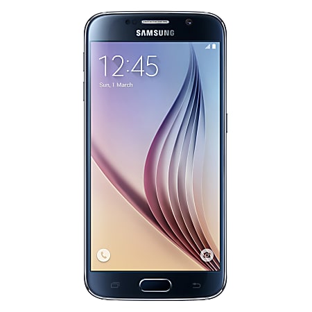 Samsung Galaxy S6 G920V Refurbished Cell Phone, Black