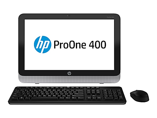 HP ProOne 400 G1 Refurbished All-In-One Desktop PC, 19.5" Screen, Intel® Core™ i5, 8GB Memory, 500GB Hard Drive, Windows® 10 Pro