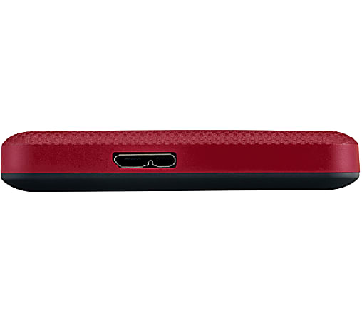 Toshiba Canvio Advance Portable External Drive 2TB Red - Depot Hard Office