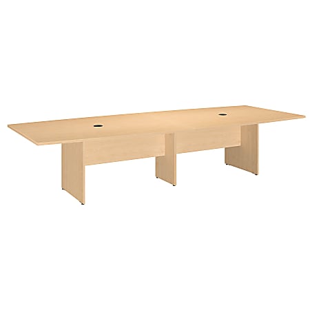 Bush Business Furniture 120 W x 48 D Boat Shaped Conference Table