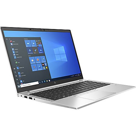 HP EliteBook 840 G8 14" Notebook - Full HD - 1920 x 1080 - Intel Core i7 11th Gen i7-1165G7 Quad-core (4 Core) 2.80 GHz - 16 GB Total RAM - 256 GB SSD - Intel Chip - Windows 10 Pro - Intel Iris Xe Graphics - English Keyboard - 14.50 Hours Battery Run Time