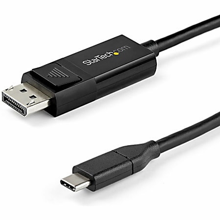 StarTech.com USB C To DisplayPort 1.4 Cable, 6'