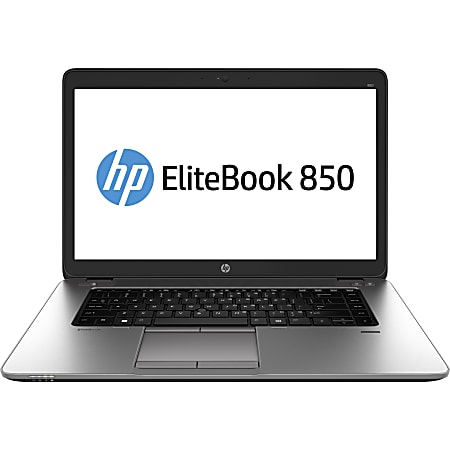 HP EliteBook 850 G2 15.6" LCD Notebook - Intel Core i7 i7-5600U Dual-core (2 Core) 2.60 GHz - 8 GB DDR3L SDRAM - 500 GB HDD - Windows 7 Professional 64-bit (English) upgradable to Windows 8.1 Pro - 1366 x 768 - Black
