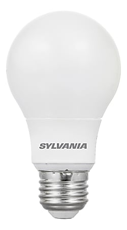 Sylvania A19 LED Bulbs, 800 Lumens, 10 Watt, 2700 Kelvin, Pack Of 6 Bulbs