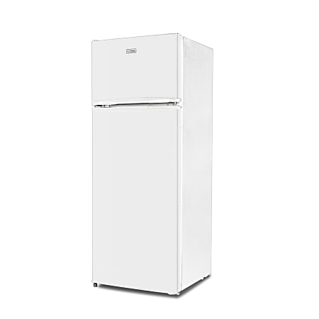 Commercial Cool 7.7 Cu. Ft. Freezer And Top Mount Fridge, White