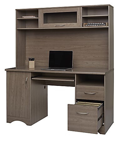Realspace landon desk with hutch top