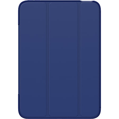 OtterBox Symmetry Series 360 Elite Carrying Case (Folio) Apple iPad mini (6th Generation) Tablet - Yale Blue (Blue/Clear) - 7787802