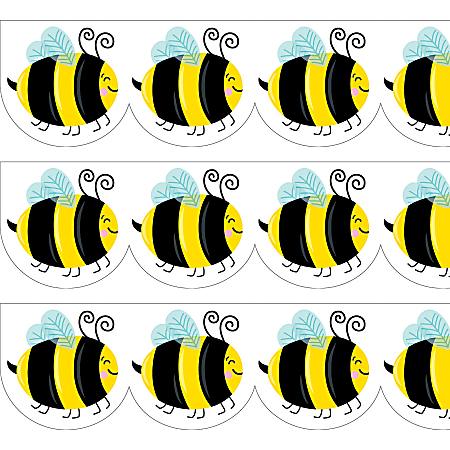 Creative Teaching Press® EZ Borders, Busy Bees, 48’ Per Pack, Set Of 3 Packs