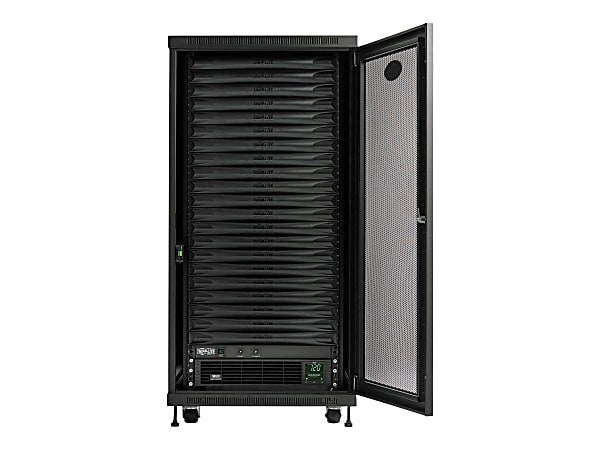 Tripp Lite EdgeReady Micro Data Center - 21U, 3 kVA UPS, Network Management and PDU, 120V Assembled/Tested Unit - Rack cabinet - floor-standing - 21U - 19"