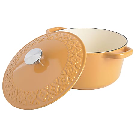 Spice By Tia Mowry Savory Enameled Cast Iron Dutch Oven