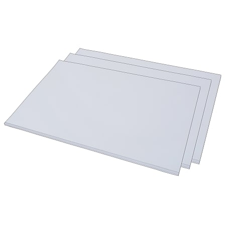 Pacon® Ucreate Drawing Paper, 12" x 18", White, 100 Sheets Per Pack, Set Of 3 Packs