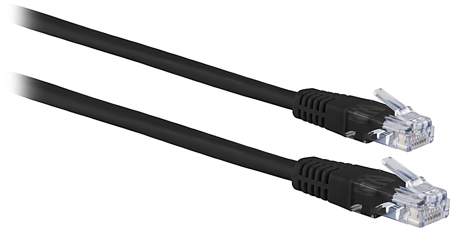 6m Black Ethernet Cable - CAT5e Network Cable