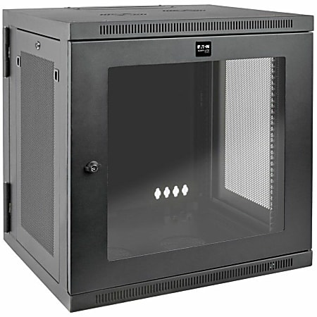 Tripp Lite 12U Wall Mount Rack Enclosure Server Cabinet Hinged Deep Acrylic Window -  - SRW12USDPG