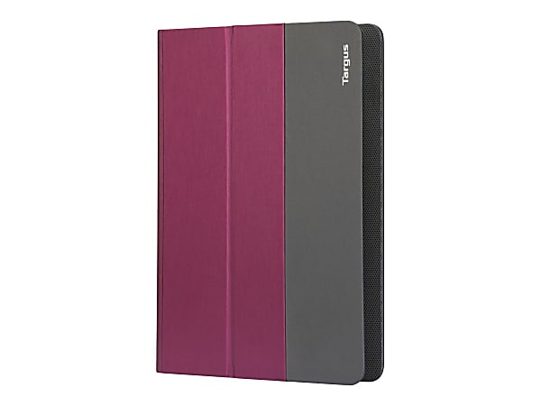 Targus® Fit-N-Grip Folio Carrying Case For 7 - 8.5" Tablets, 10"H x 7.3"W x 0.6"D, Purple, THZ66207GL