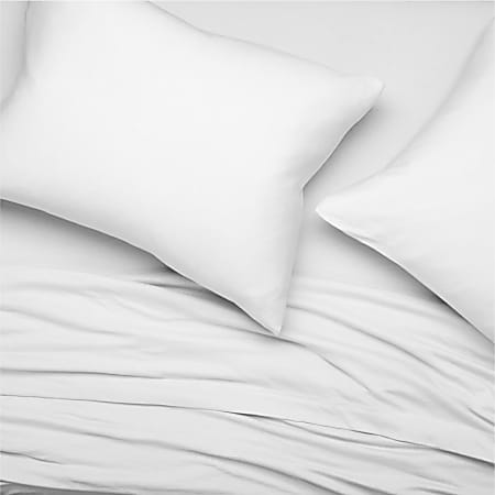 Dormify Rowan Super Soft T-Shirt Jersey Sheet Set, Full, White